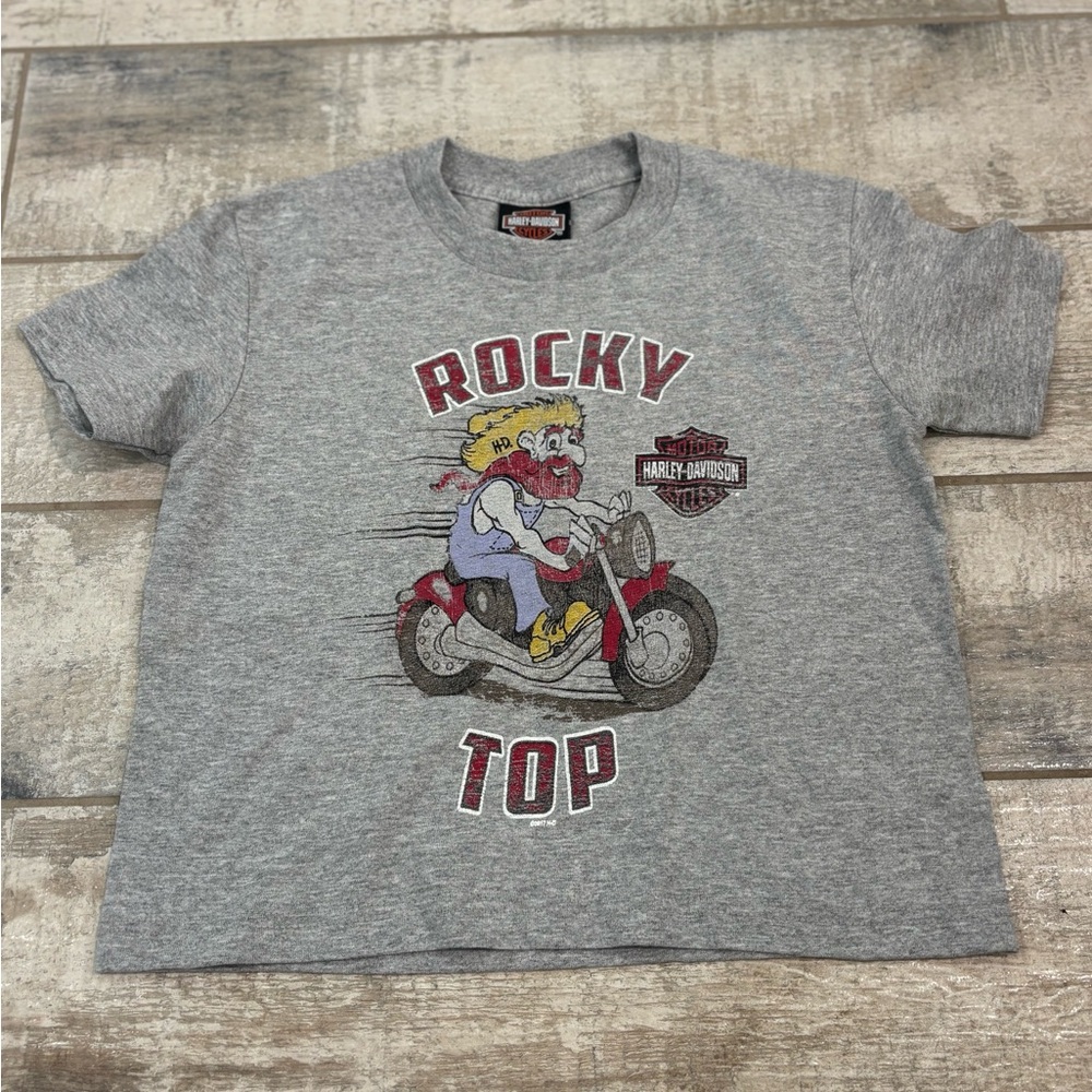 Harley-Davidson Gray Rocky Top Baby Tee